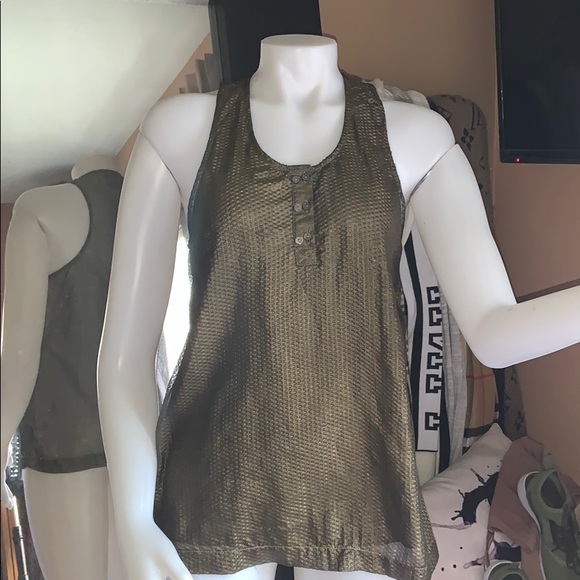 Antropologie fumblin for bronze top sz m nwot - Picture 1 of 5